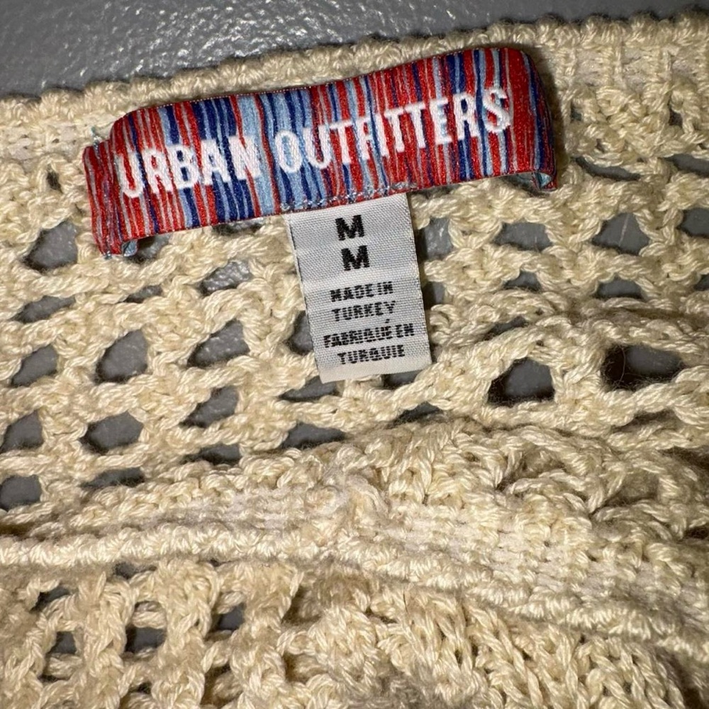 Urban Outfitters Cream Knit Crop Top - Picture 7 of 9